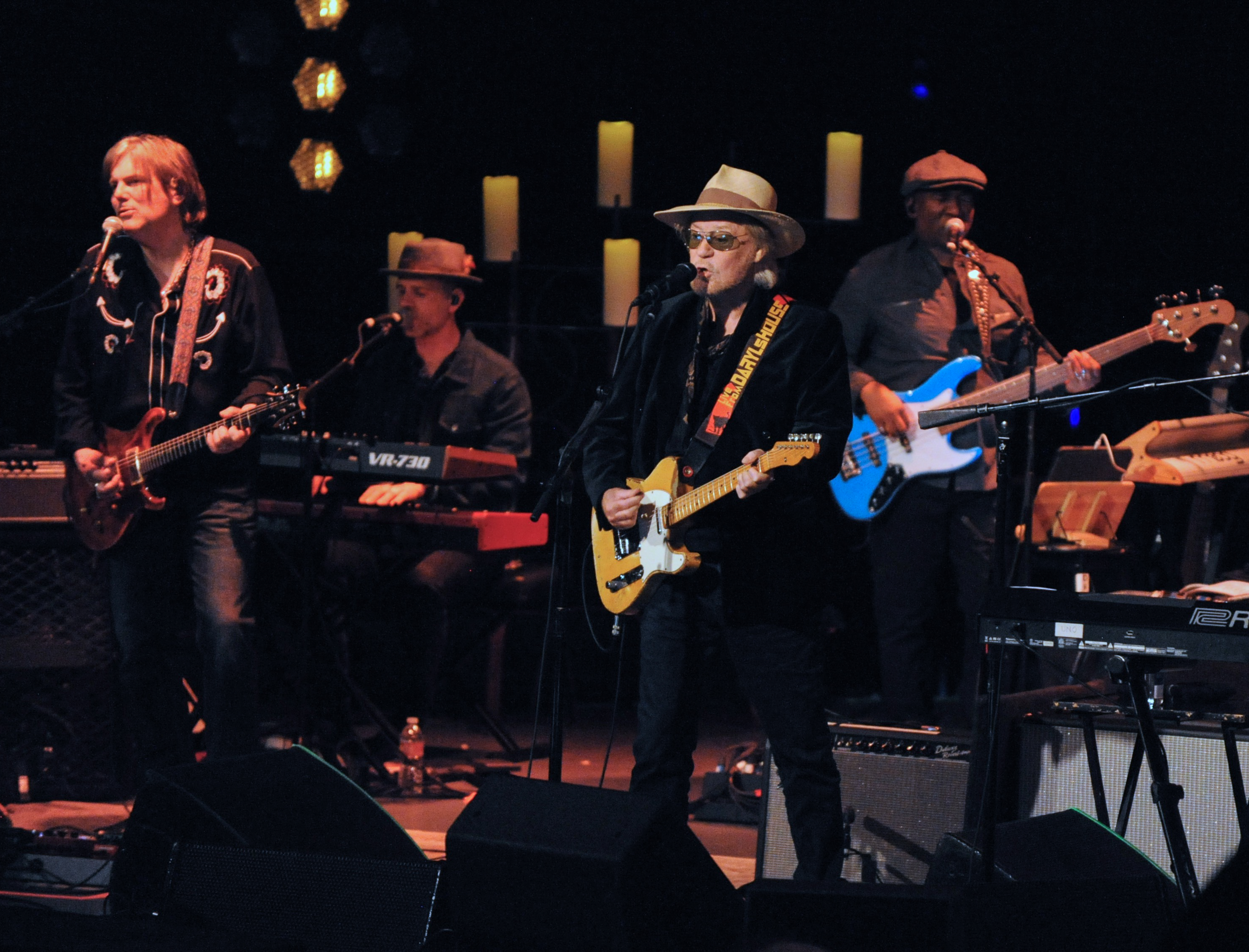 Daryl Hall concert shot