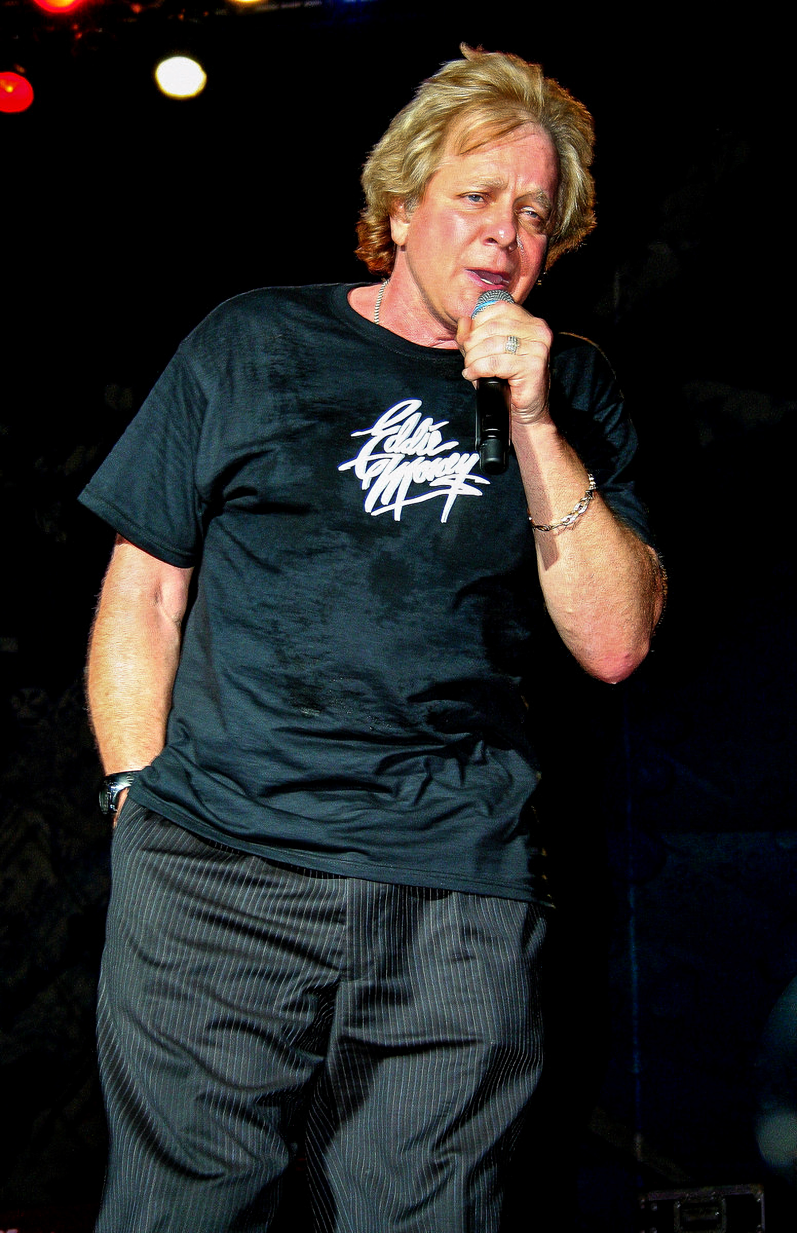 Eddie Money on stage