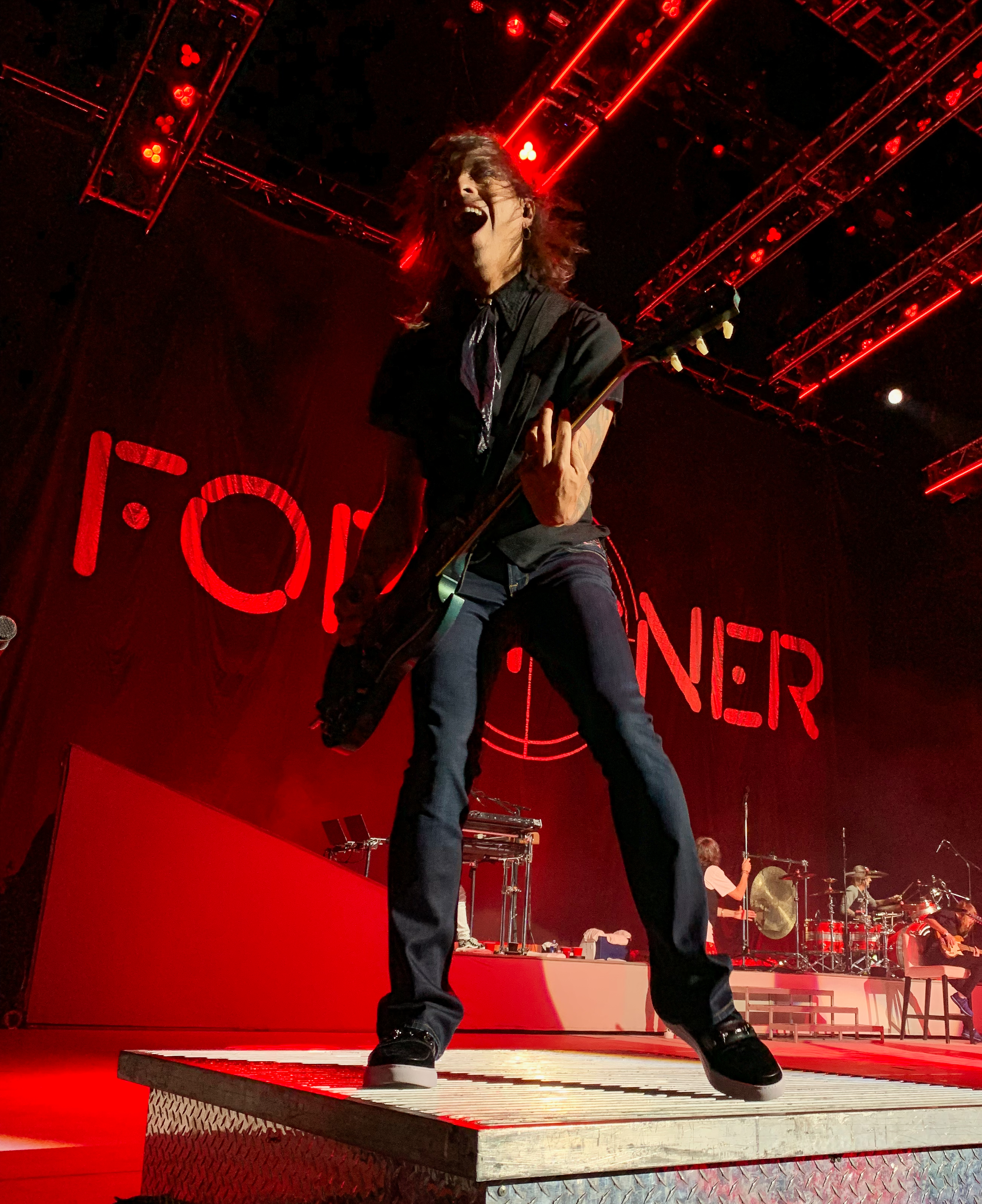 Foreigner on stage