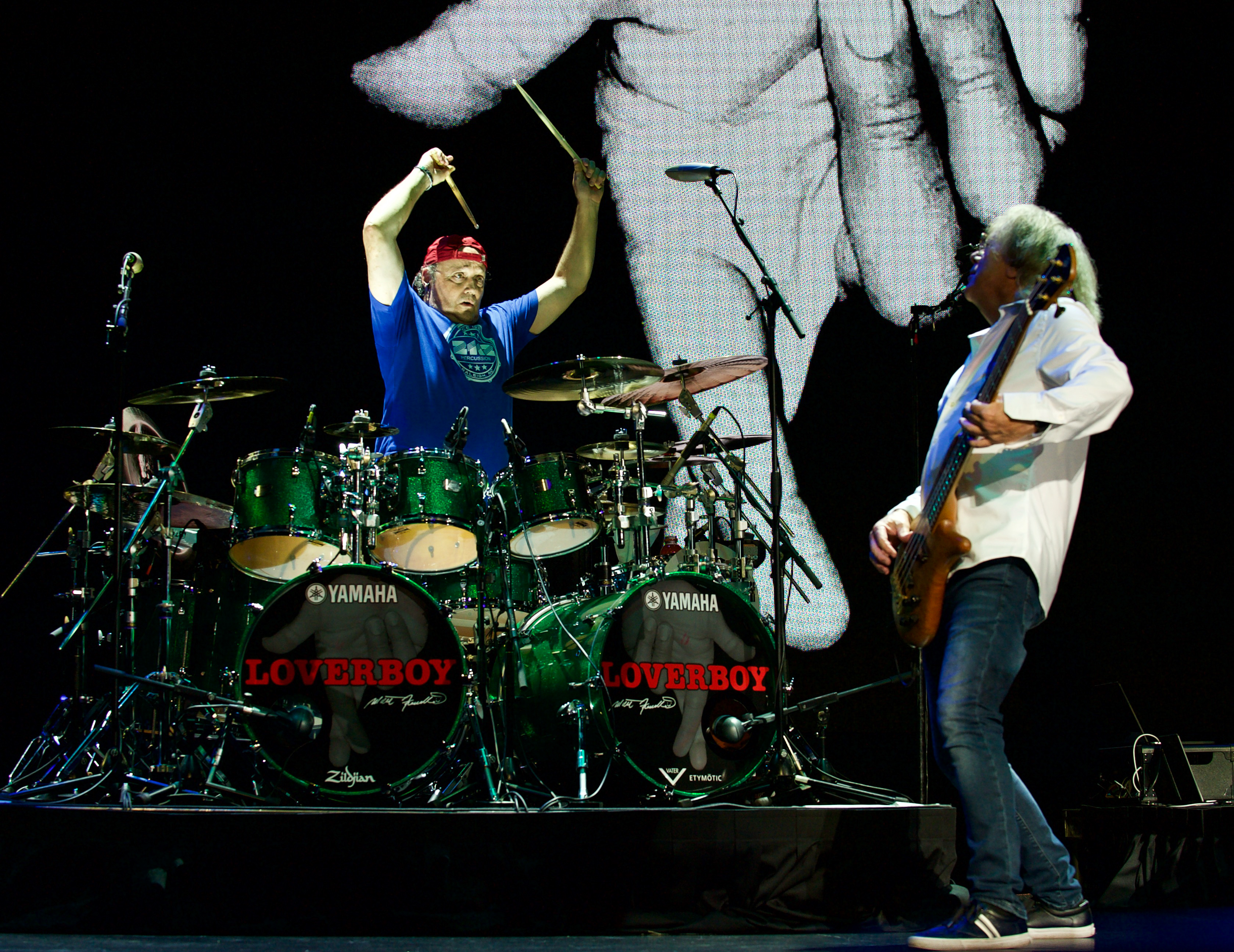 Loverboy on stage