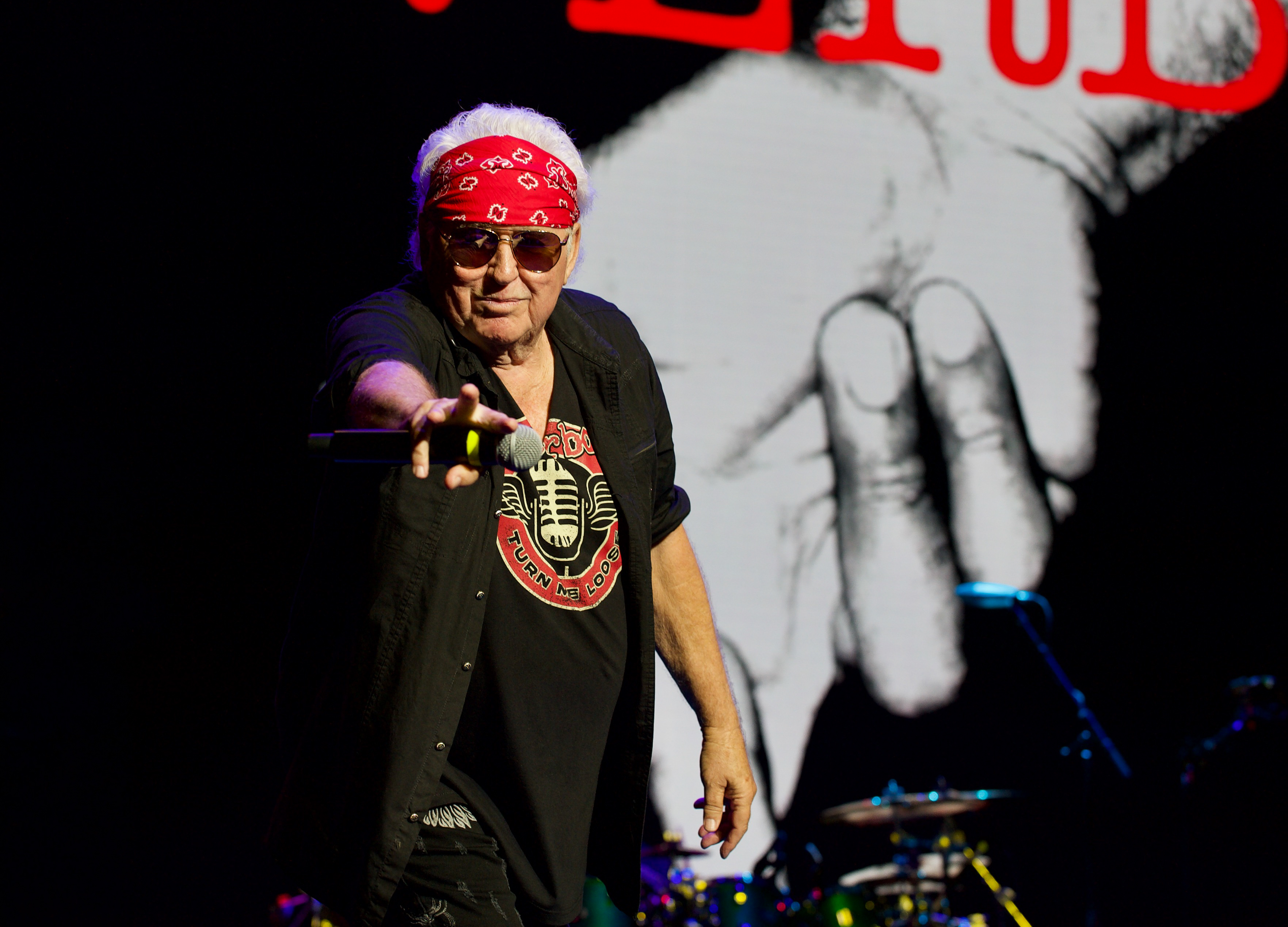 Loverboy performing